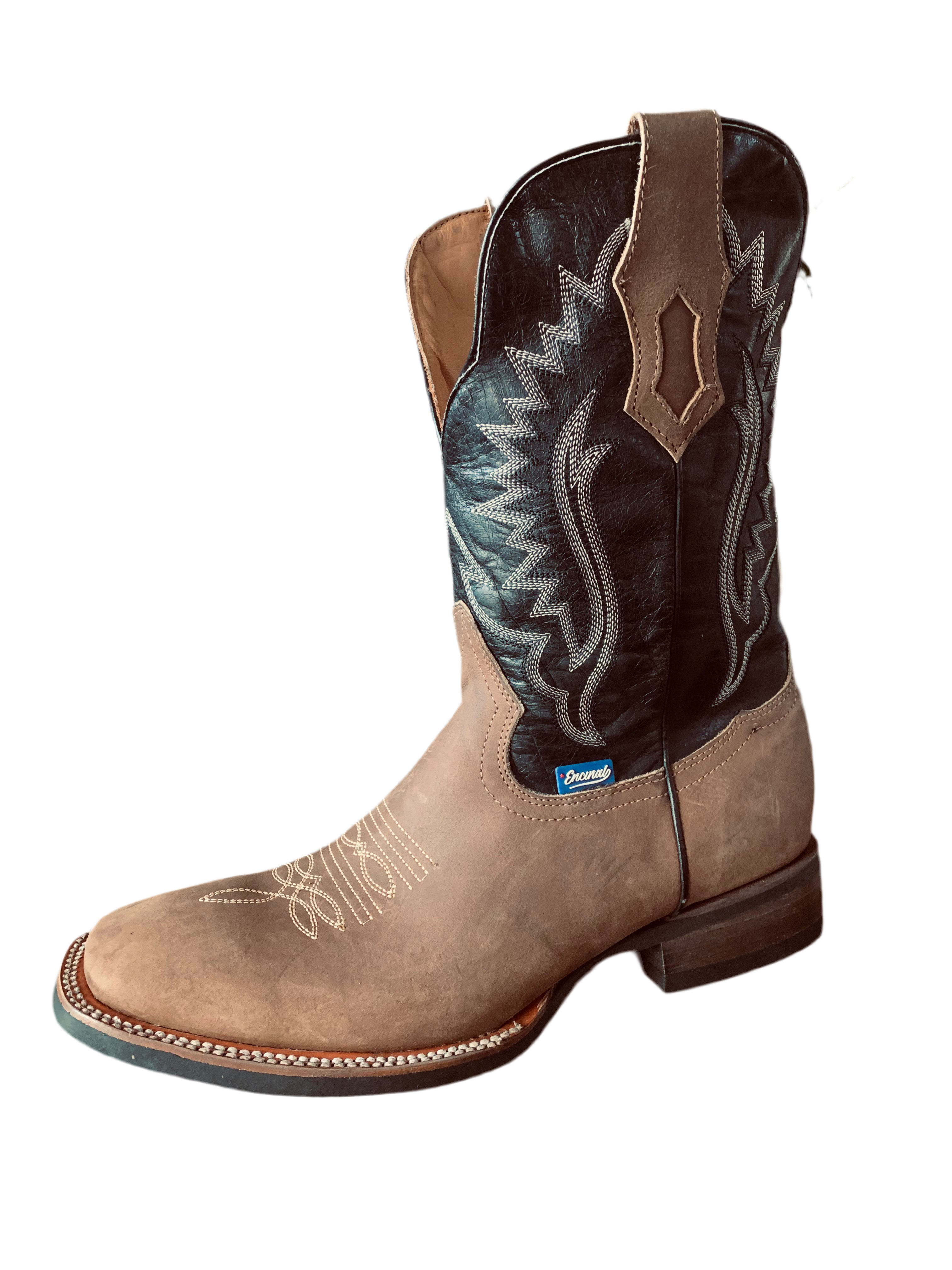 Rodeo Leather Boots- Color Tan