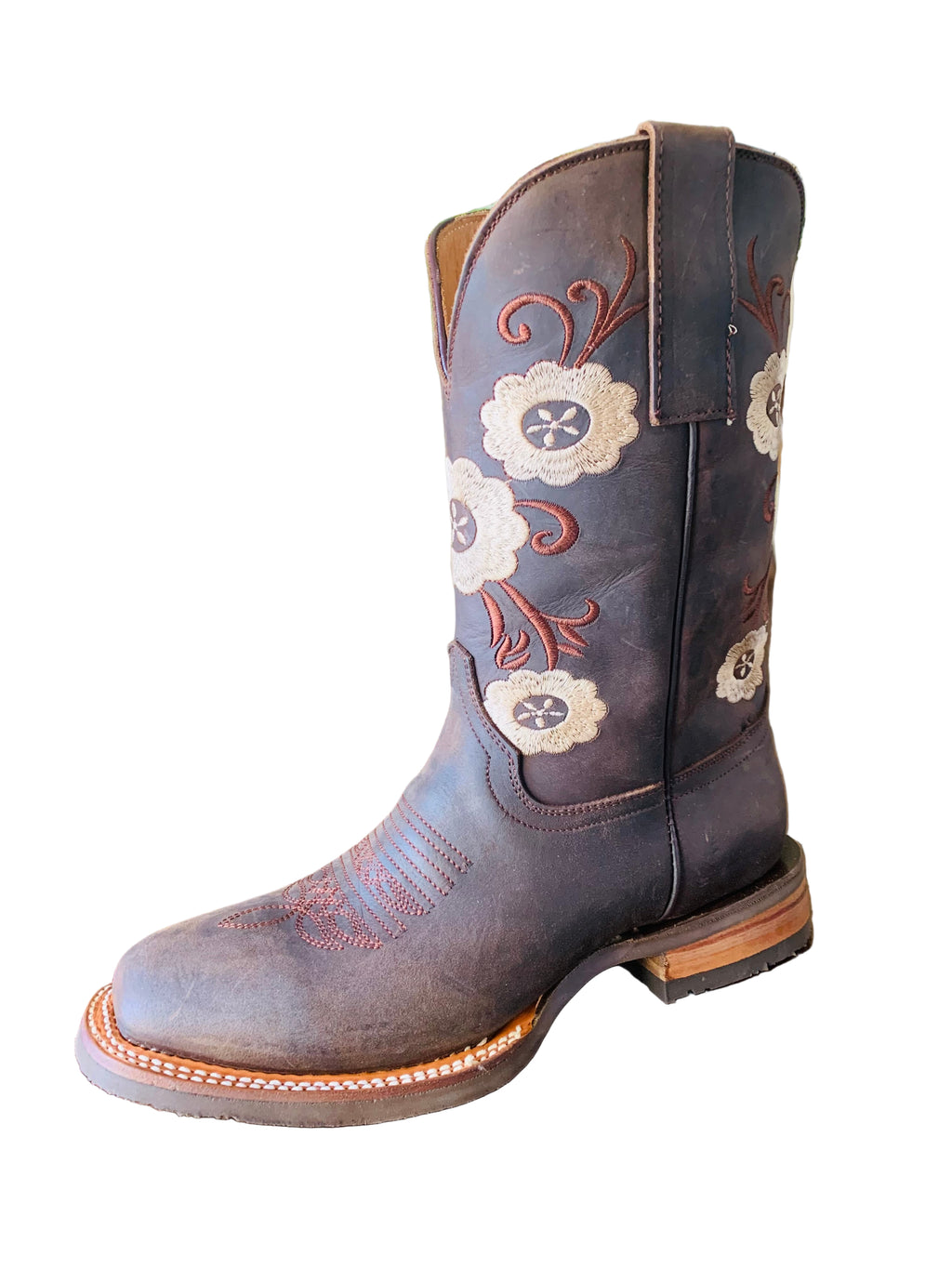 Women's Rodeo Boots- Brown