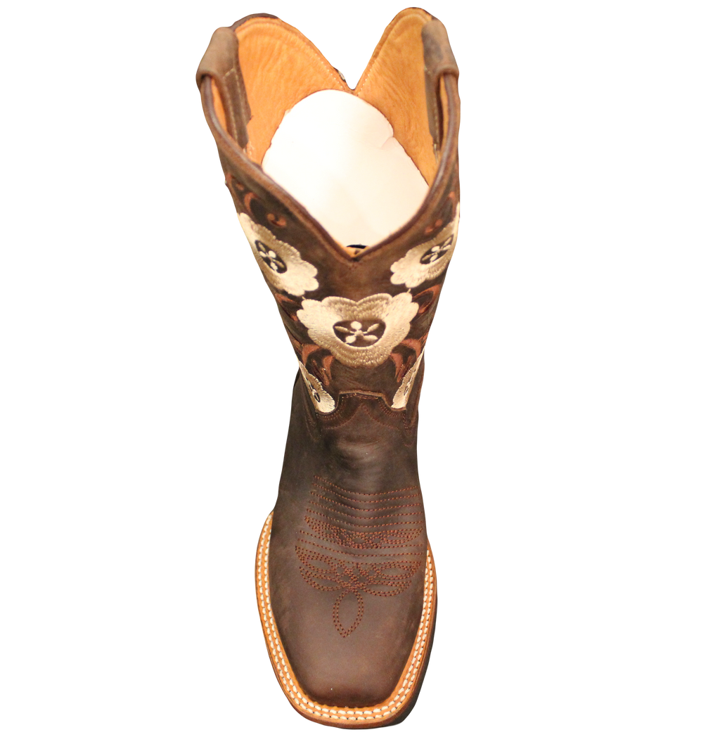 Women's Rodeo Boots- Brown