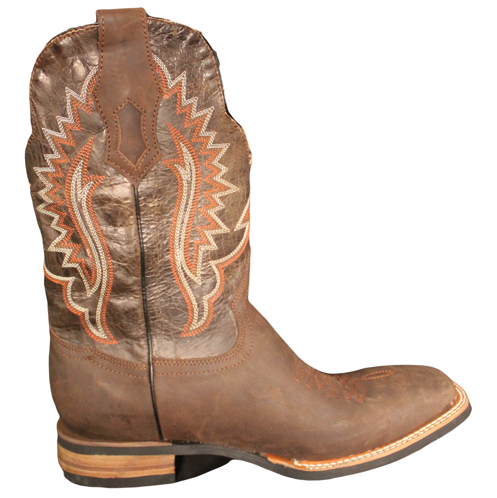 Rodeo Leather Boots- Color Camel