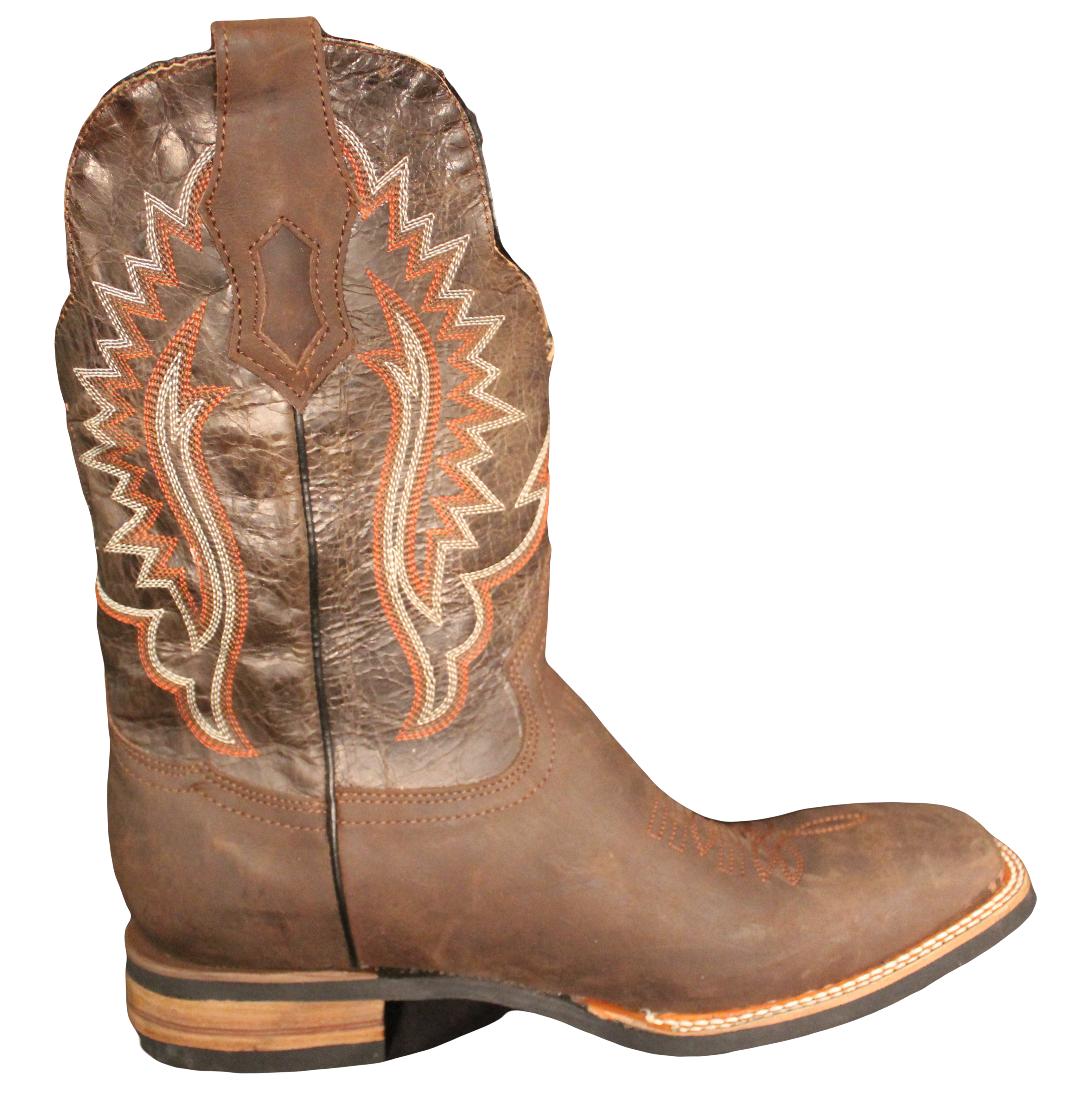 Rodeo Leather Boots- Color Camel